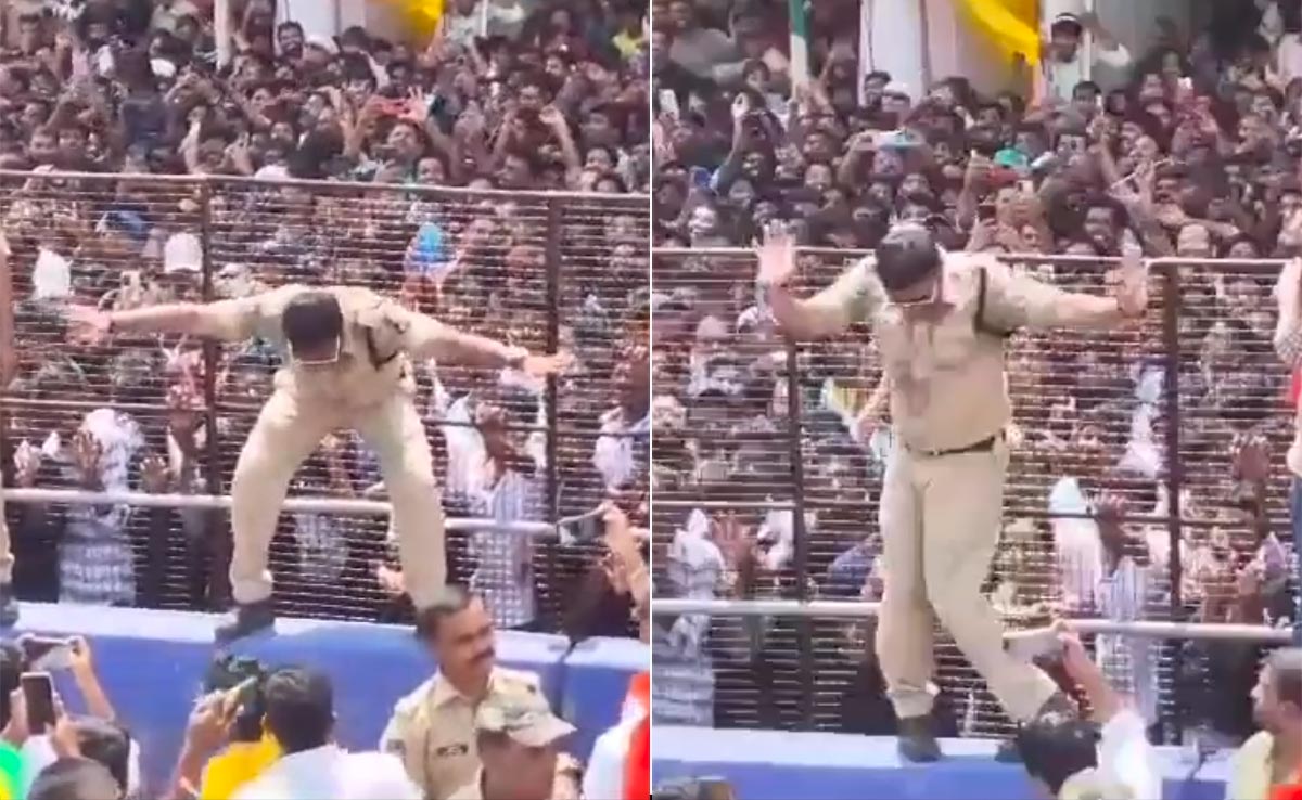 Watch: Hyderabad Cops' Viral Dance During 'Ganesh Visarjan' Procession