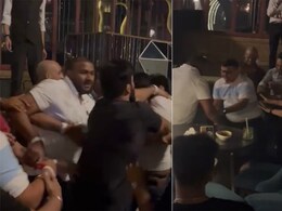 नोएडा के एक मॉल में तीखी बहस के बाद दो पक्षों के बीच जमकर चले लात-घूंसे नोएडा के एक मॉल में तीखी बहस के बाद दो पक्षों के बीच जमकर चले लात-घूंसे