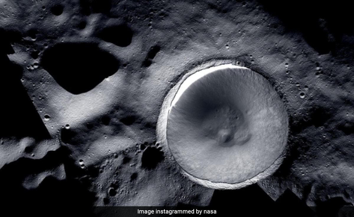 NASA's Stunning New Moon Mosaic Reveals Lunar South Pole In Unprecedented Detail