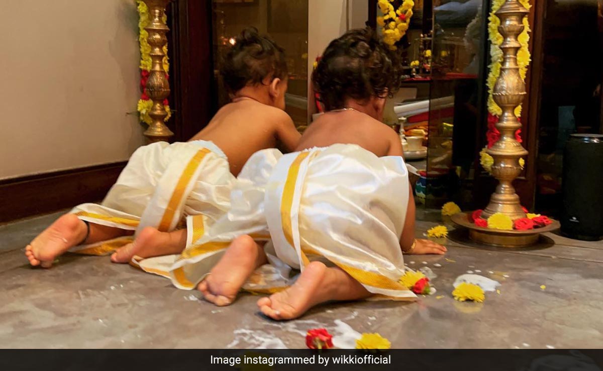 Janmashtami 2023: Nayanthara Shares Pics From Sons Ulagam And Uyir's Festivities