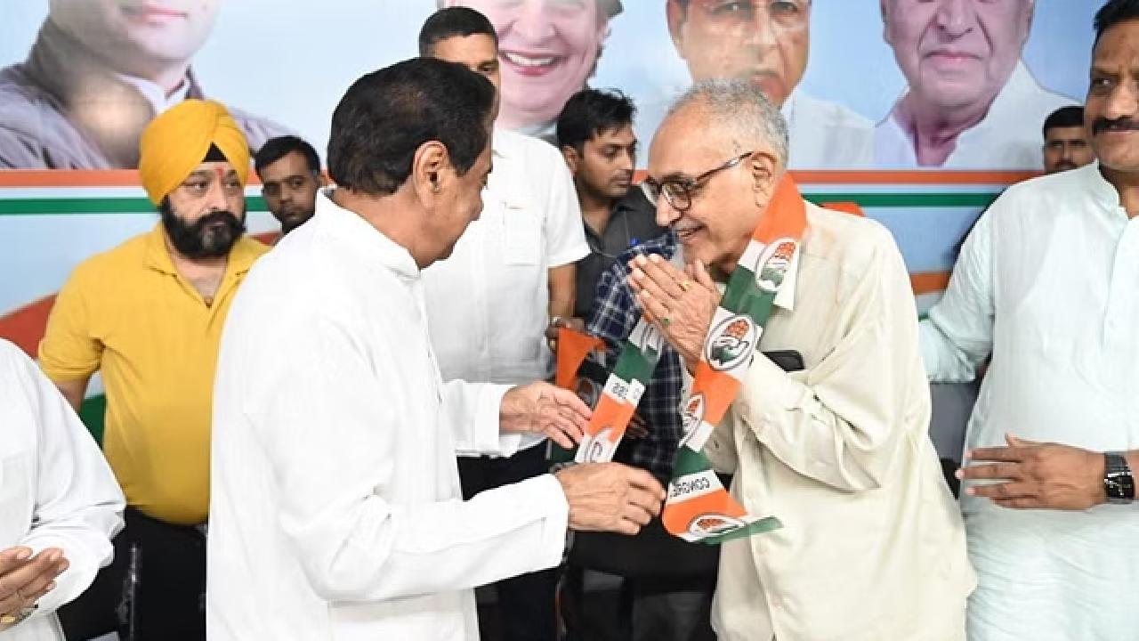 गिरिजा शंकर शर्मा कांग्रेस में हुए शामिल, कहा BJP में नहीं बचा है लोकतंत्र