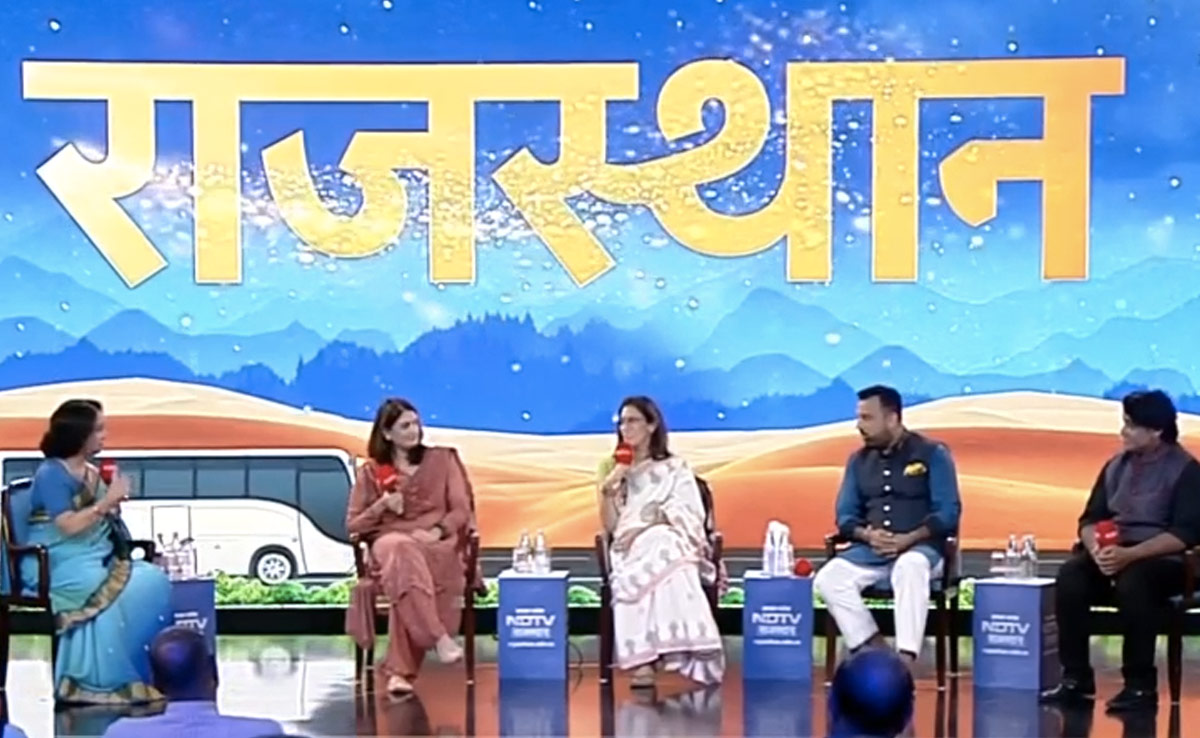 NDTV राजस्थान लॉन्च : "अपनी संस्कृति पर हो गर्व" - 'यंग राजस्थान' सेशन में बोले यूथ आइकन्स