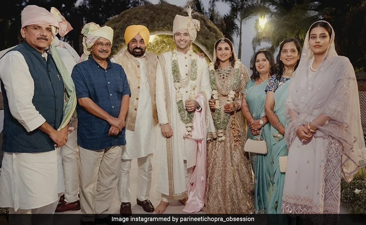 Parineeti Chopra And Raghav Chadha In Unseen Pics From Their Wedding Festivities