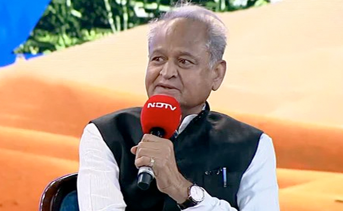 NDTV से बोले मुख्यमंत्री अशोक गहलोत-" वन नेशन वन इलेक्शन लोकतंत्र के लिए ख़तरा"