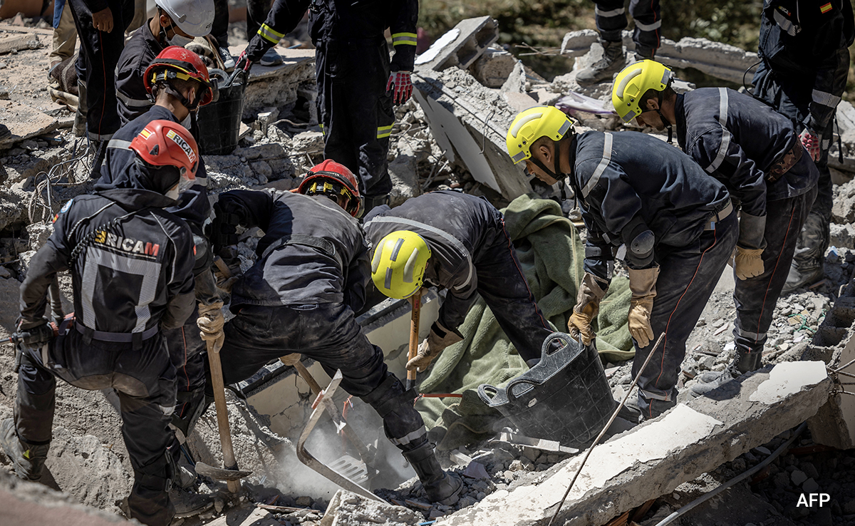 Rescuers Race Against Time To Find Survivors After Deadly Morocco Quake