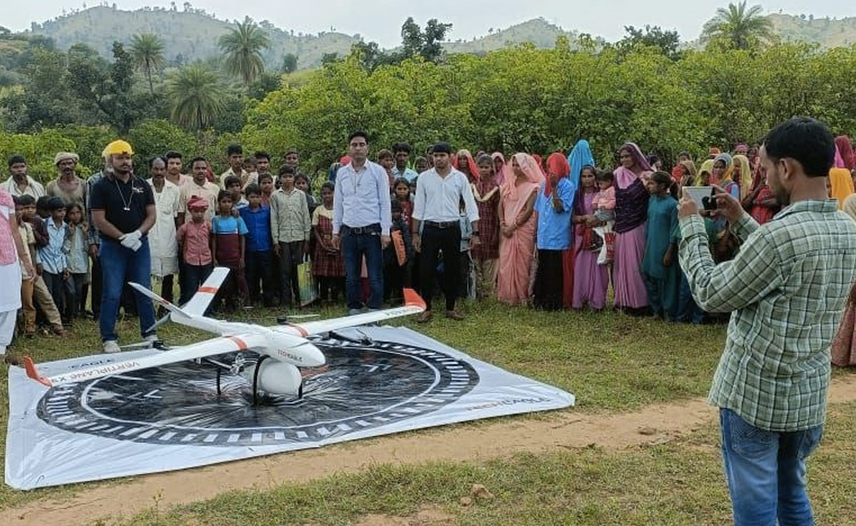 जोधपुर एम्स की अनूठी पहल, ड्रोन के जरिए सुदूर आदिवासी इलाकों में भेजेगी दवाइयां