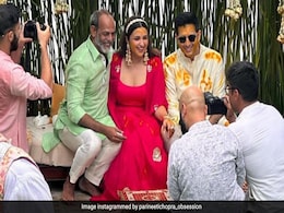 Viral: Inside Pic From Parineeti Chopra-Raghav Chadha's <i>Haldi</i> Viral: Inside Pic From Parineeti Chopra-Raghav Chadha's <i>Haldi</i>