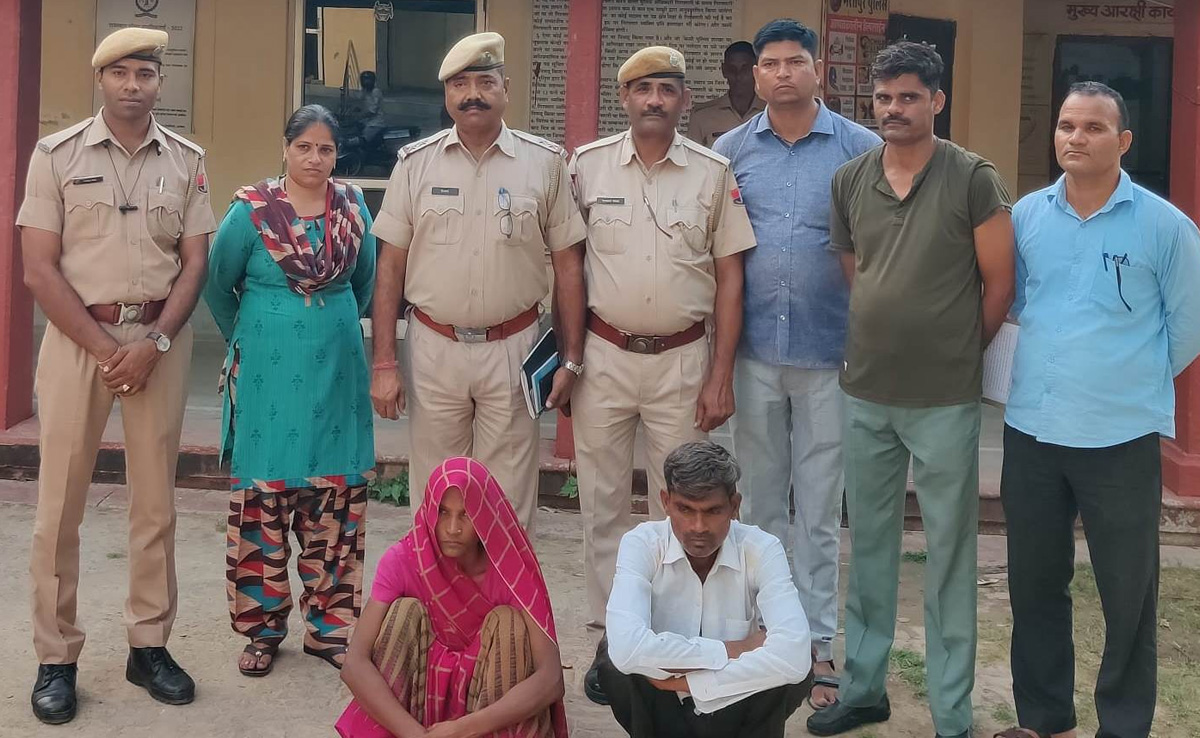 15 साल से ननदोई के साथ चल रहा था प्रेम प्रसंग, बीच में आया पति तो गला दबाकर मार डाला, गिरफ्तार