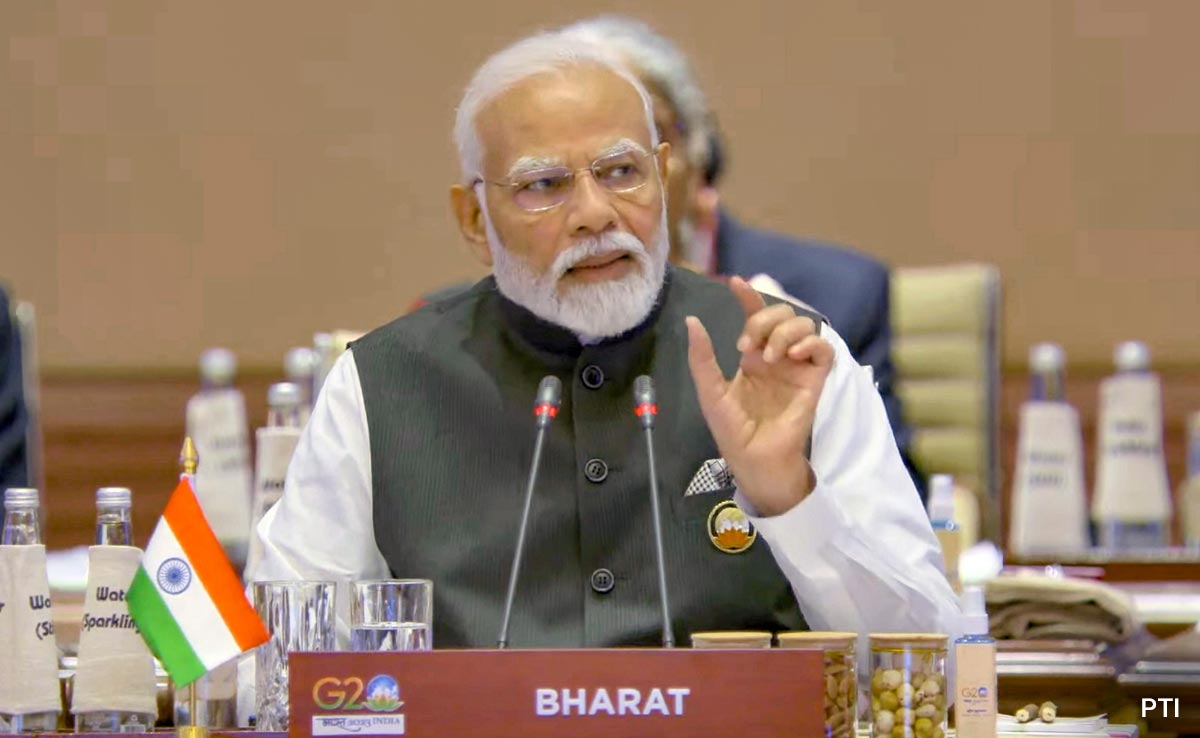 At G20 Summit Opening, PM Modi's Nameplate Sends A 'Bharat' Message
