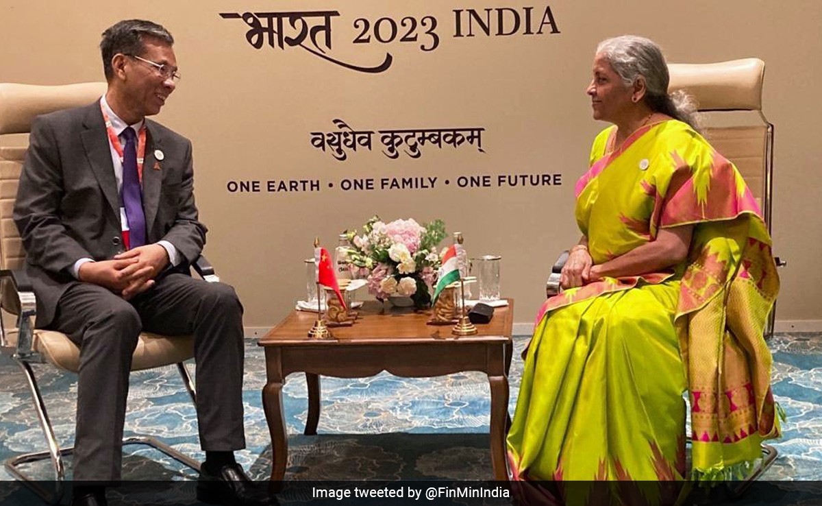 Nirmala Sitharaman, Chinese Counterpart Liu Kun Meet, Discuss G20 Related Issues