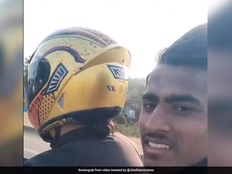 Fan Claims MS Dhoni Gave Him Ride On His Bike After Practice Session, Video Goes Viral