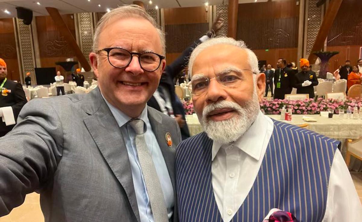 ऑस्ट्रेलियाई पीएम ने PM मोदी के साथ ली सेल्फी, ट्वीट कर कहा- G20 बैठक "सफल"