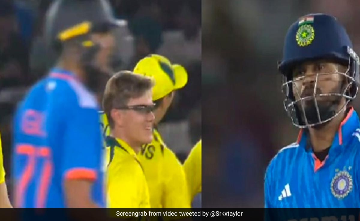 IND vs AUS: रन आउट होने पर दोस्त' शुभमन गिल पर भड़क उठे श्रेयस अय्यर, देखें Video
