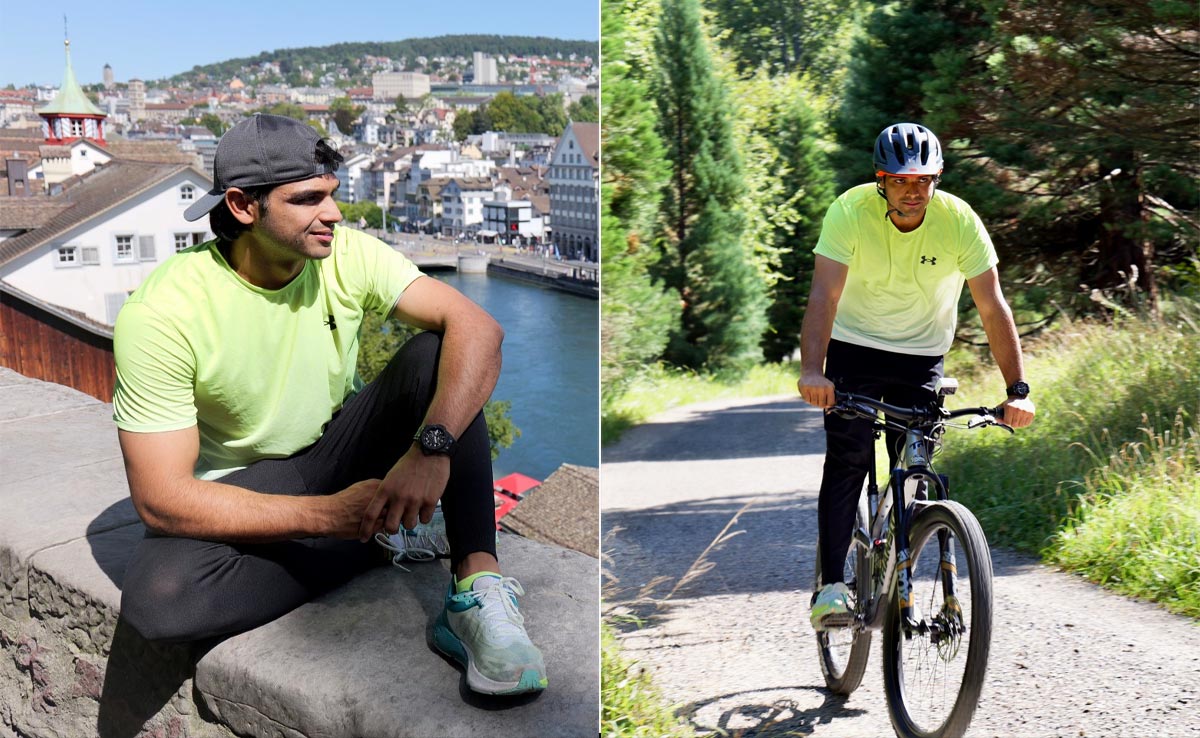 From Mountain Biking To Swimming, Neeraj Chopra's Zurich Getaway Was Action-Packed As Expected
