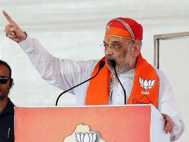 अमित शाह आज मंडला और श्योपुर में जन आशीर्वाद यात्रा को दिखाएंगे हरी झंडी, जनसभा को भी करेंगे संबोधित
