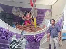 गणेशोत्सव की झांकी में लगे लाउडस्पीकर पर विवाद, दो समुदायों में चलीं तलवार और लाठियां....कई घायल