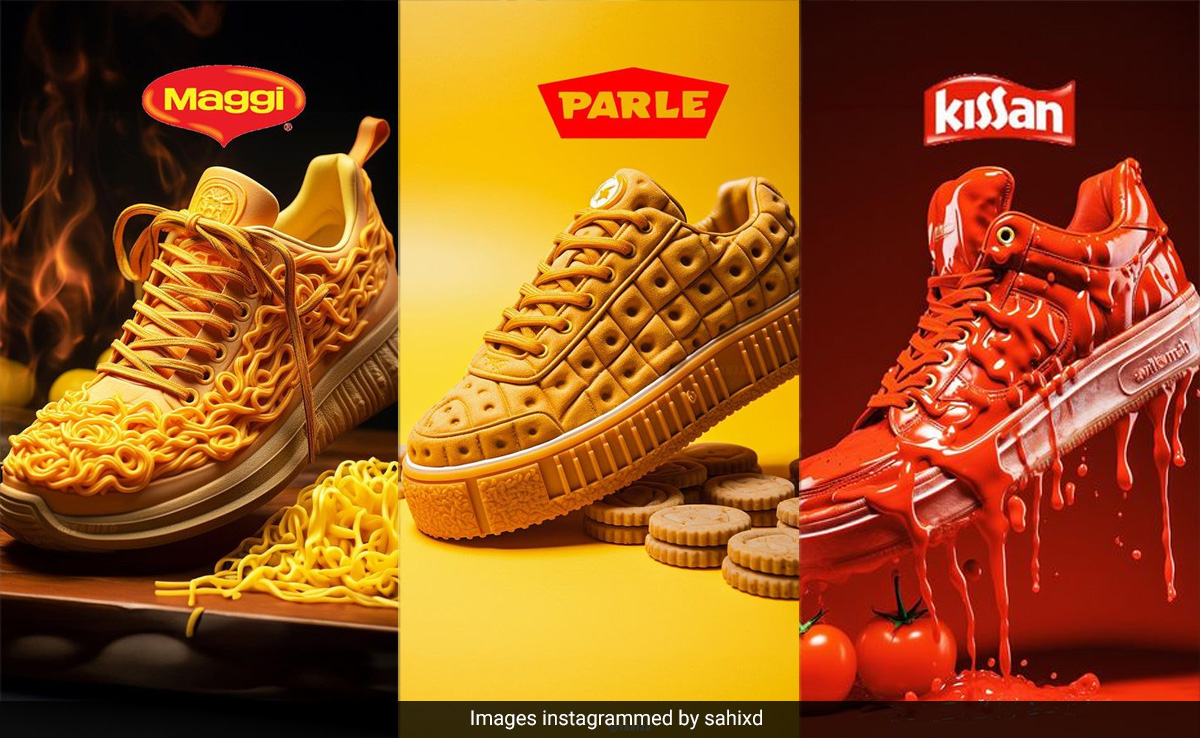 Joote Khaoge? कमाल है! इंटरनेट पर लोग 'मांग कर' खा रहे हैं मैगी से लेकर पार्ले तक के डिजाइनर जूते!