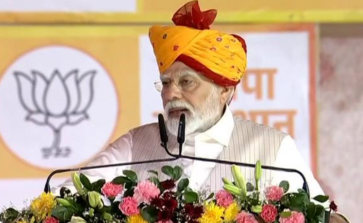 PM Modi visit Rajasthan: राजस्थान की जनता ने कांग्रेस सरकार को उखाड़ फेंकने का संकल्प ले लिया है, जयपुर में बोले PM मोदी