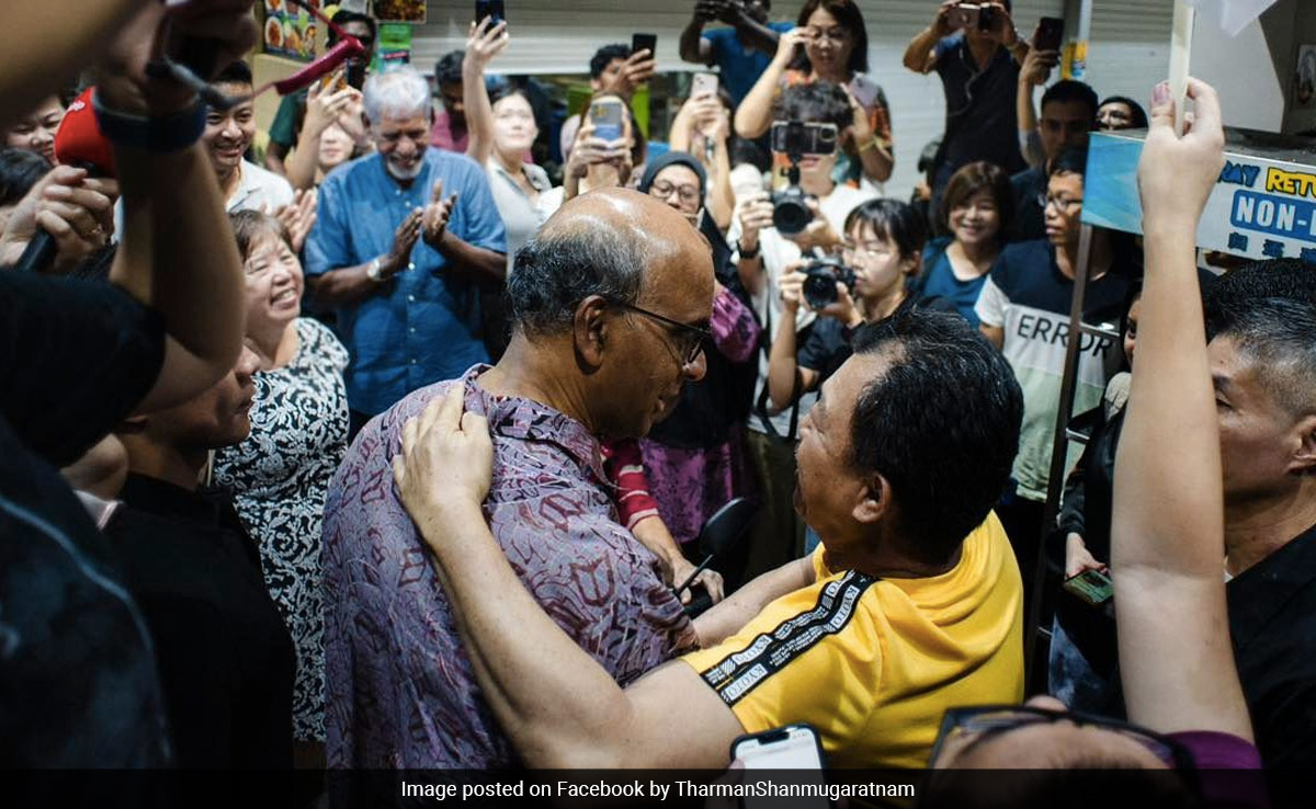 "My Fellow Singaporeans...": Indian-Origin Leader Is New Singapore President