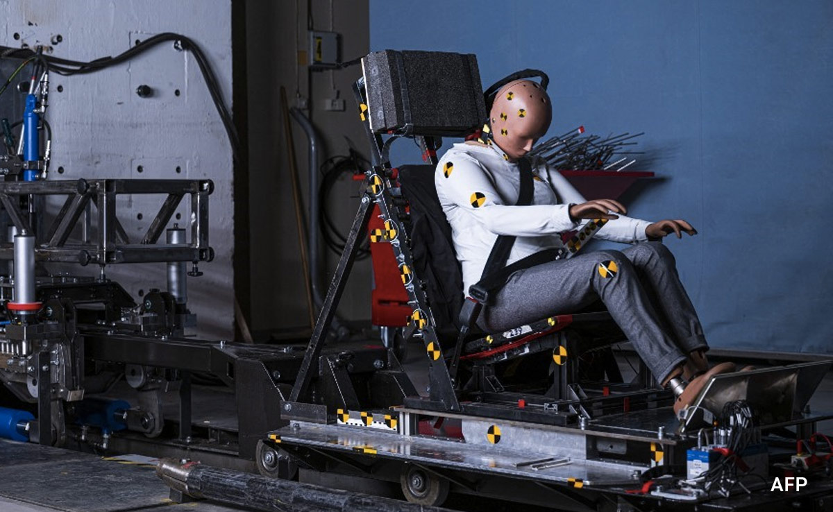 World's First Female Crash Test Dummy Designed By Swedish Engineer