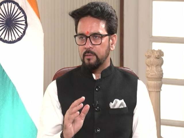 "He Must Apologise To The Nation": Anurag Thakur On DMK Leader's 'Sanatana Dharma' Remark