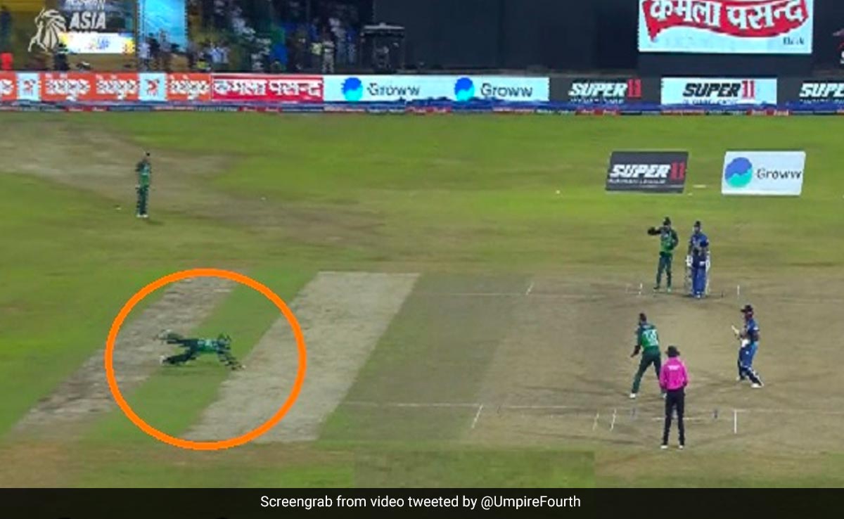 मोहम्मद हारिस ने ऐसा चमत्कारिक कैच लपककर, बैटर के उड़ाए होश, एक सेकेंड में पलट गया मैच लेकिन..Video