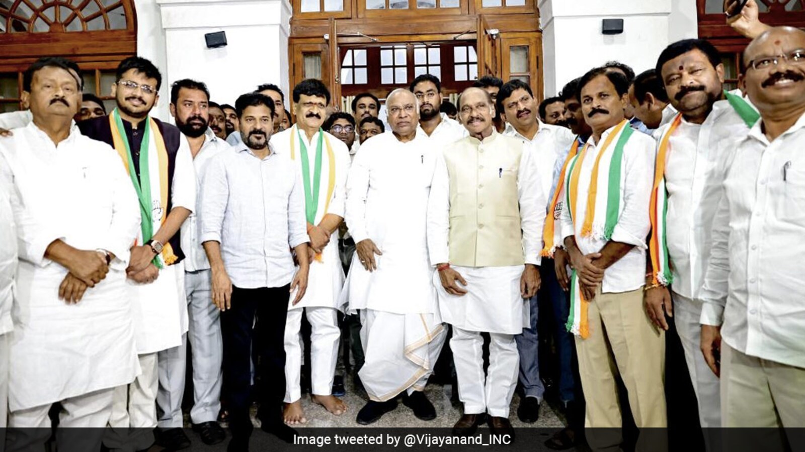 KCR's Party MLA Mynampally Hanumanth Rao, Another Leader Join Congress