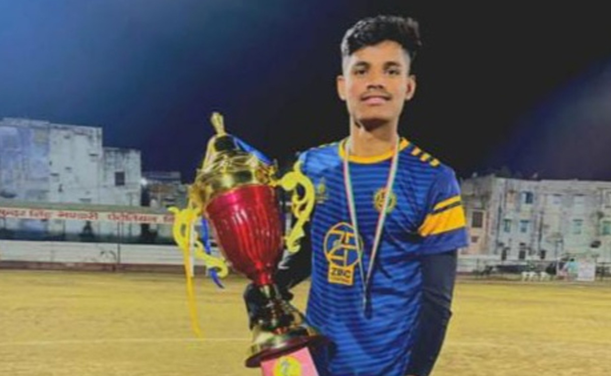 भारतीय फुटबॉल अंडर 16 टीम के कप्तान चुने गए मकराना के मोहम्मद कैफ 