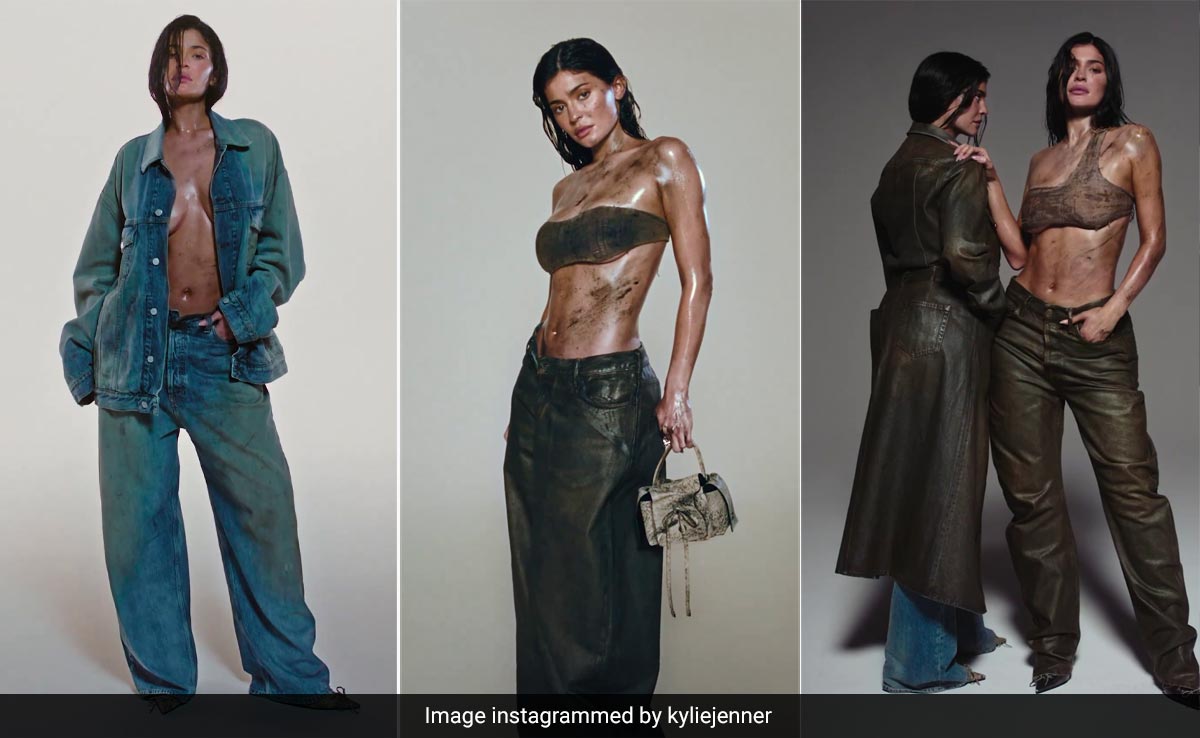 Kylie Jenner Gives Us The Double Shot Of Dirty Denim For Acne Studios' Latest Campaign