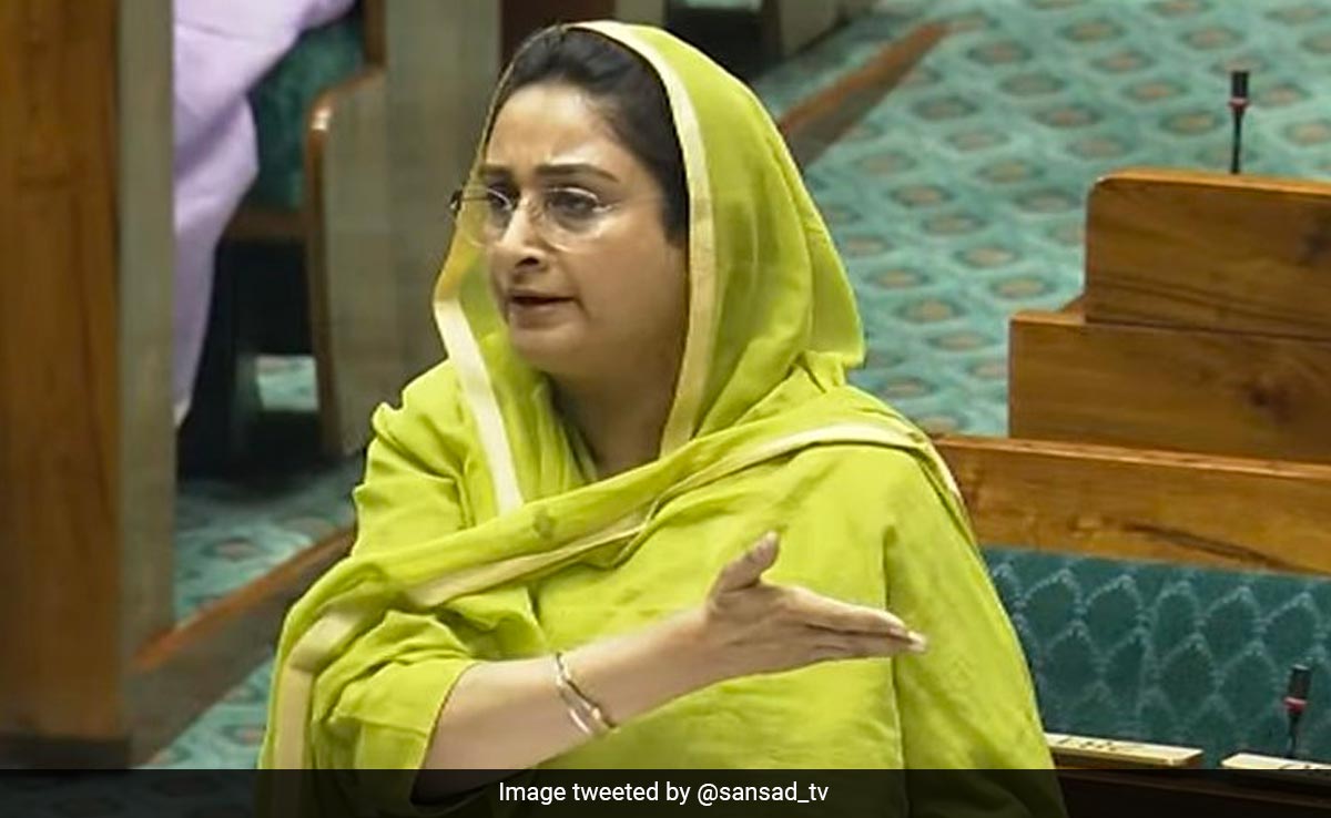 "Devil In Detail": Akali Dal MP Harsimrat Kaur's Dig At Centre On Women's Reservation Bill