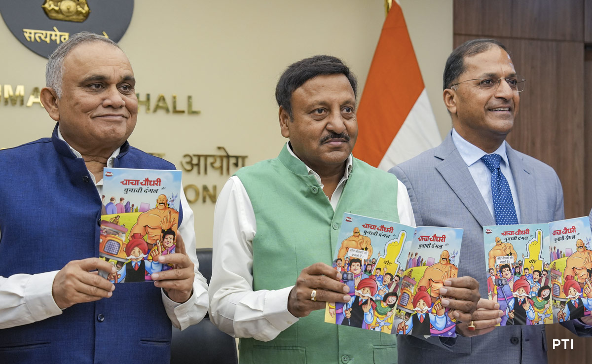 "Chacha Chaudhary <i>Aur Chunavi Dangal</i>": Election Commission's New Outreach