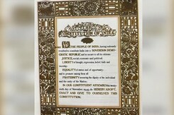 No "Socialist, Secular" In Constitution Copy. Amid Row, Law Minister Says... No "Socialist, Secular" In Constitution Copy. Amid Row, Law Minister Says...
