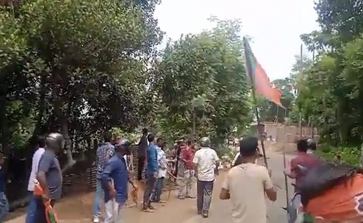 Cops Among 12 Injured In Tripura Clashes