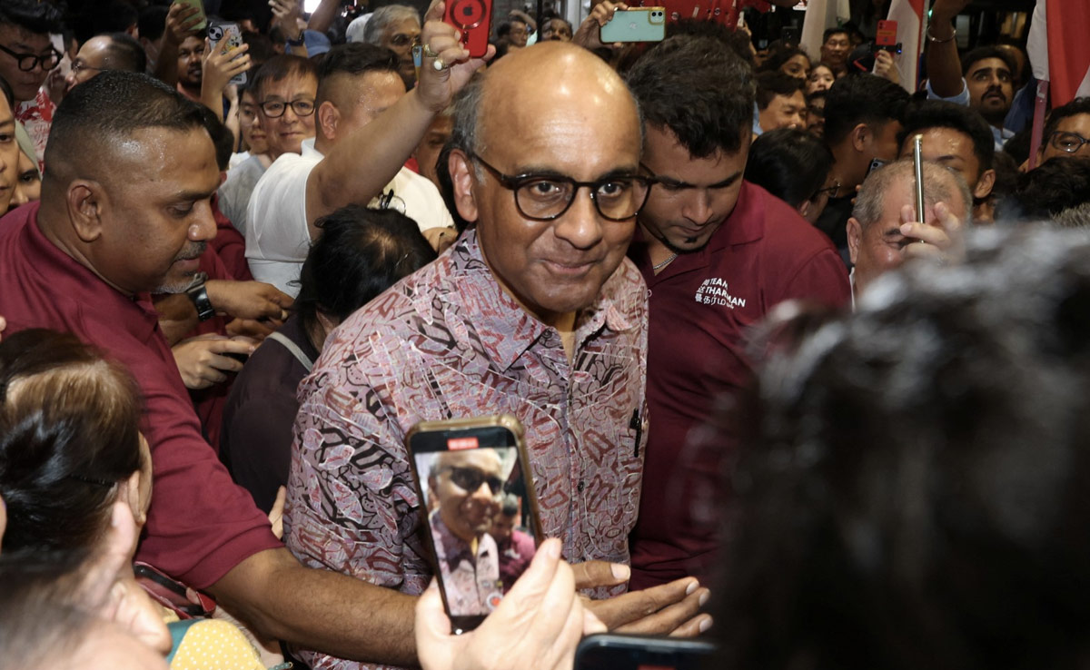 Indian-Origin Economist Tharman Shanmugaratnam Sworn In As Singapore President