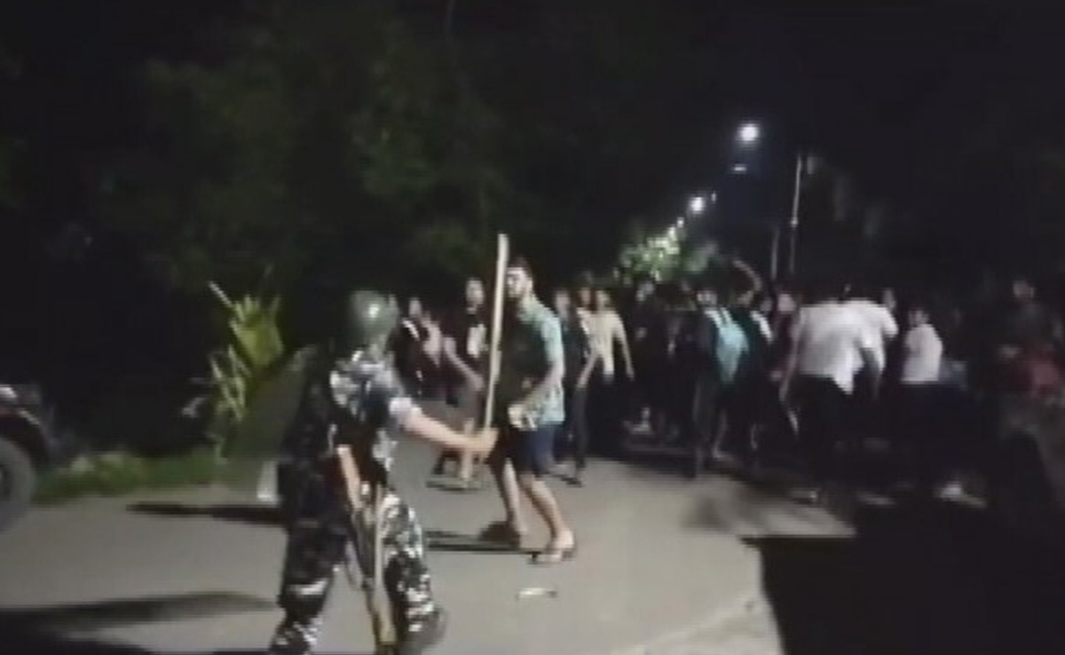 Chaos At NIT Silchar As Students Clash With Police After Suicide On Campus