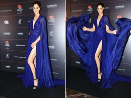 In A Sea Of Black And Silver, Saiyami Kher Stole The Show In A Scintellating Blue Gown In A Sea Of Black And Silver, Saiyami Kher Stole The Show In A Scintellating Blue Gown