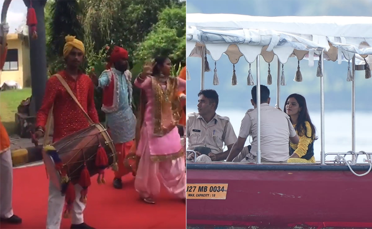For Parineeti Chopra-Raghav Chadha's Wedding Guests, Roses At Udaipur Airport, Boat To Hotel