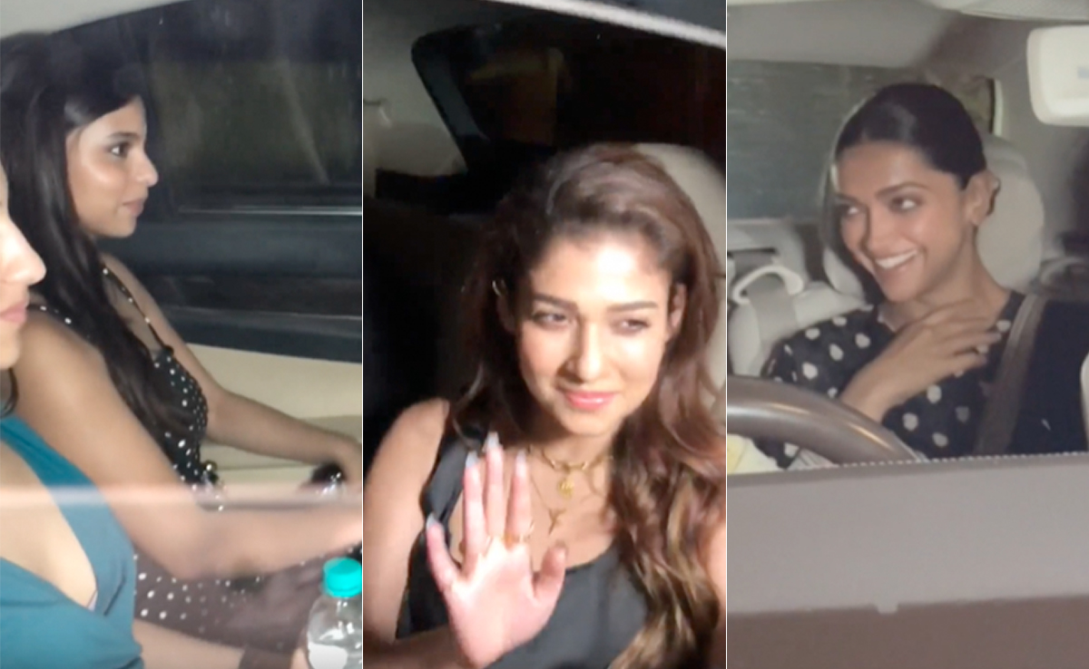 About Last Night: Deepika Padukone, Nayanthara And Suhana Khan At <i>Jawan</i> Screening