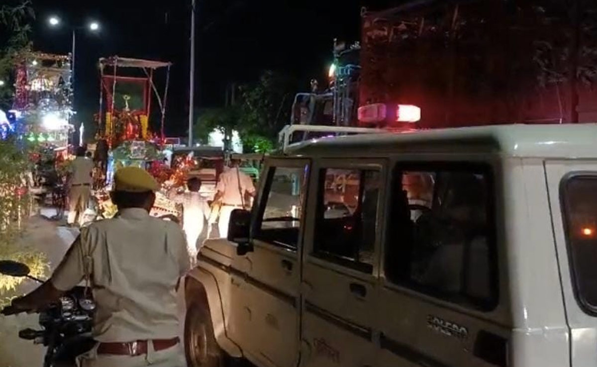 सवाई माधोपुर : मोहर्रम के 40वें दिन के जुलूस में हादसा, बेकाबू पिकअप ने मारी टक्कर, 7 लोग घायल