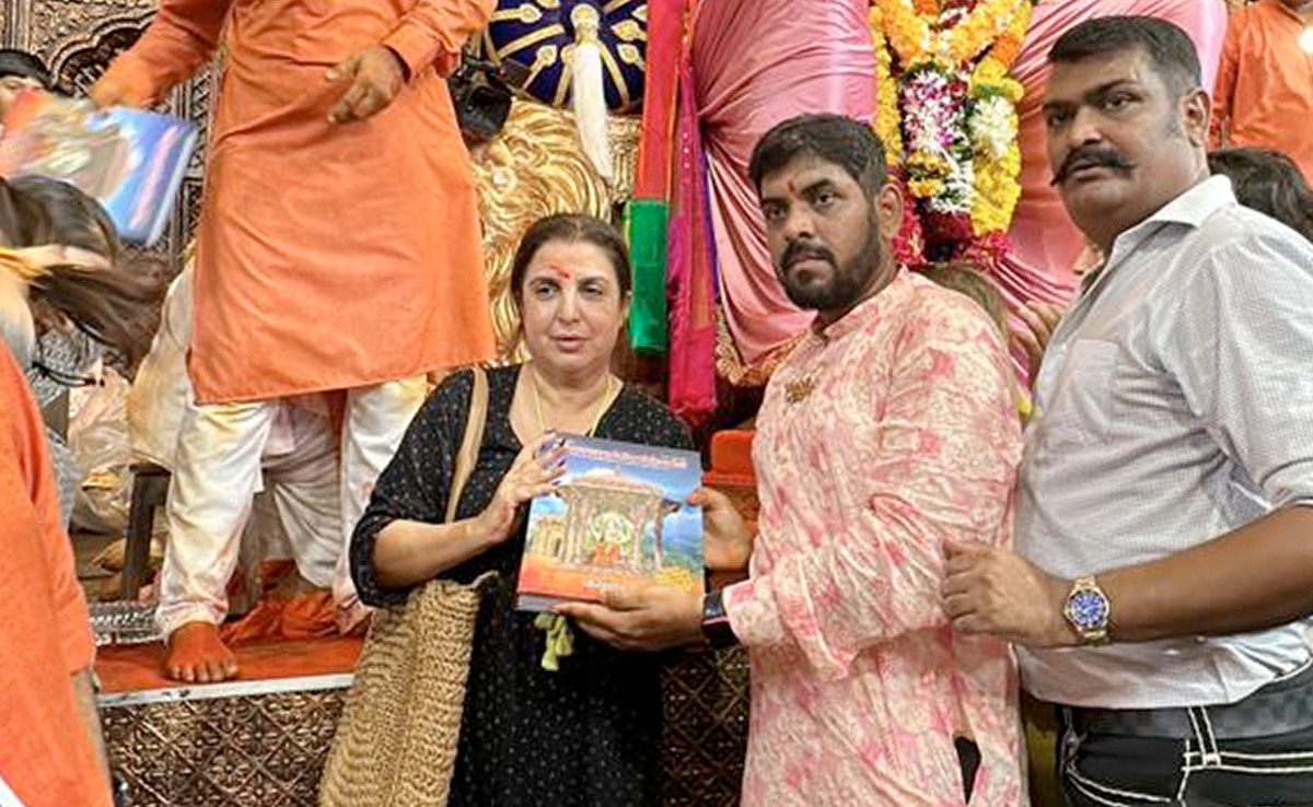 Despite Viral Videos To The Contrary, Farah Khan Says Lalbaugcha Raja Visit Was "Amazing"