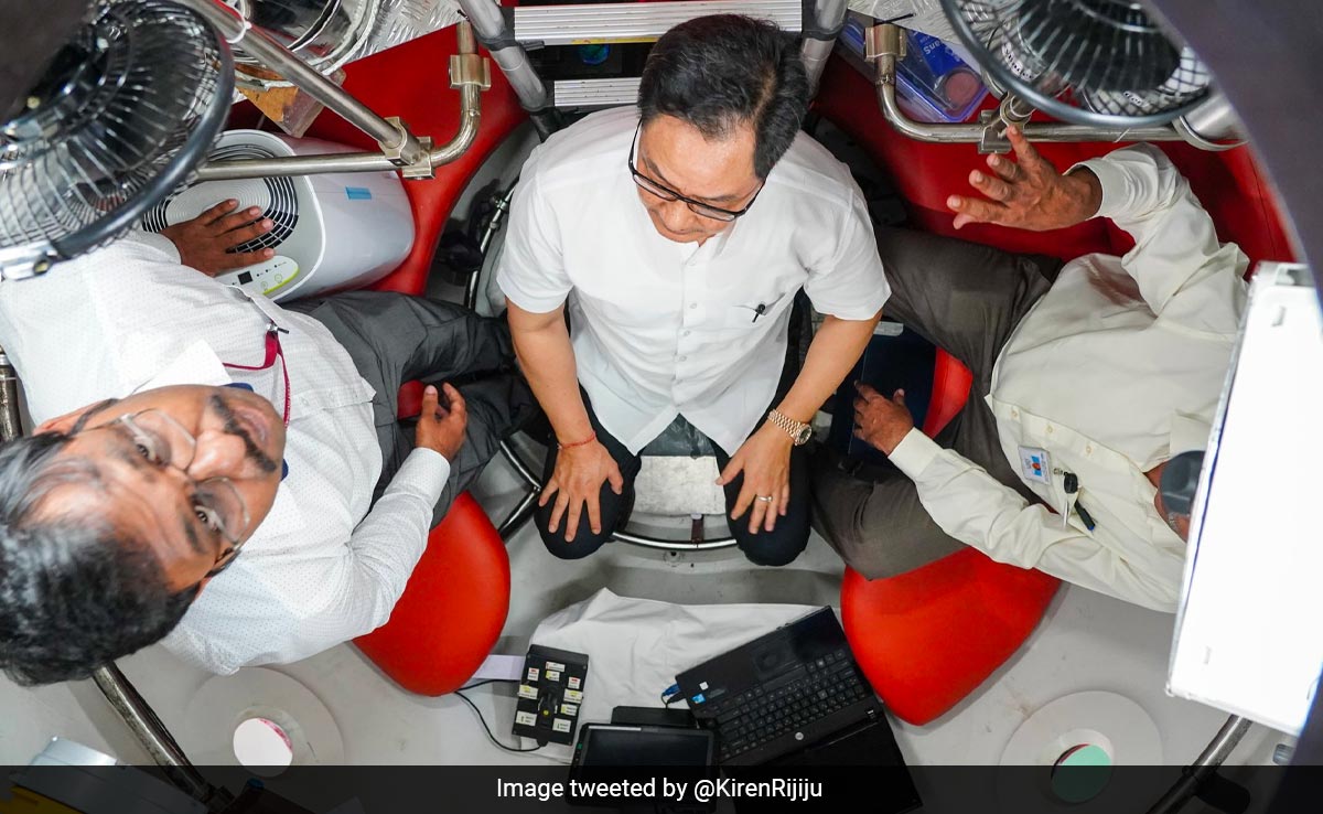 Matsya 6000: 5 Points On India's First Manned Submersible