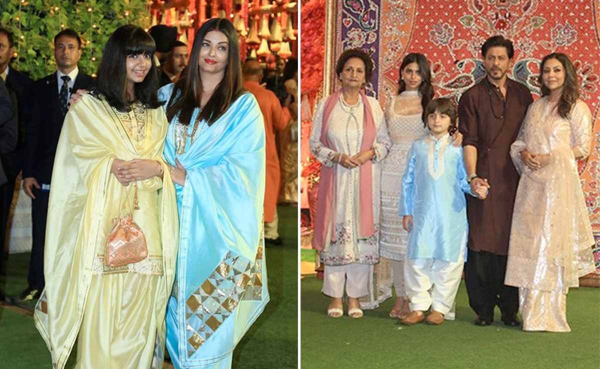 Ganesh Chaturthi At The Ambanis': Shah Rukh Khan, Salman, Deepika-Ranveer, Alia Bhatt, Aishwarya-Aaradhya