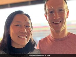 Mark Zuckerberg’s Wife Priscilla Chan Surprises Him With A Special "Knee Day" Cake