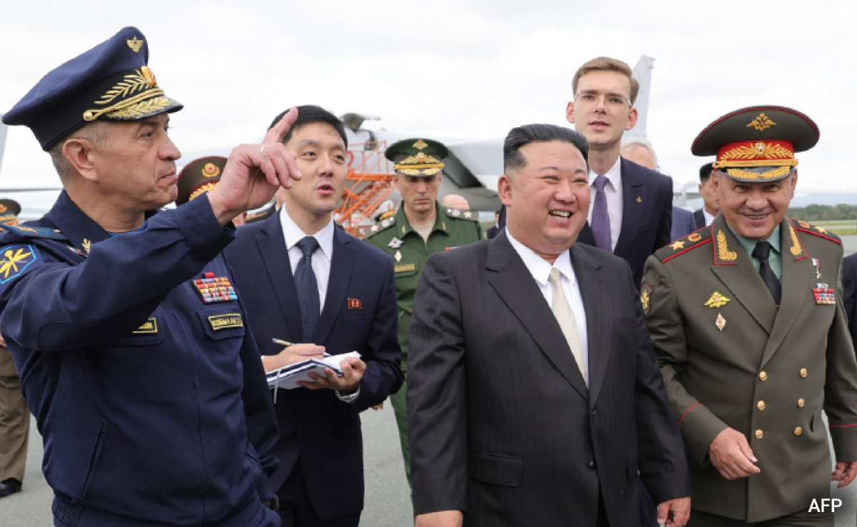 After Putin, Kim Jong Un Meets Russian Defence Minister, Inspects Missile