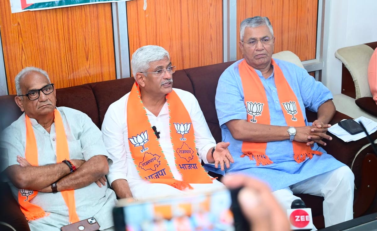 पाली पहुंची BJP की परिवर्तन यात्रा, सनातन धर्म विवाद पर शेखावत बोले- क्या हमारा DNA इतना कमजोर हो गया...