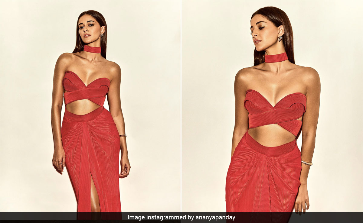 It's A Red Hot Success For <i>Dream Girl 2</i> And Ananya Panday In A Co-Ord Set
