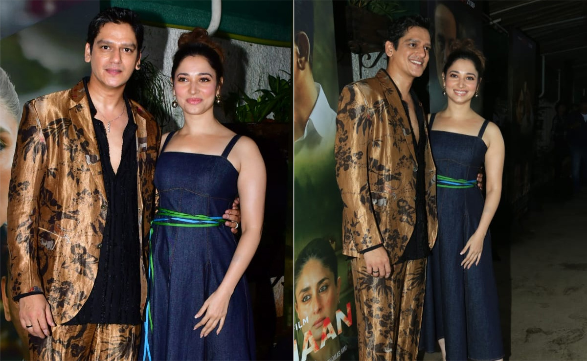 At <i>Jaane Jaan</i> Screening, Vijay Varma's Plus One Was His Girlfriend Tamannaah