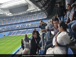 "We Have Bigger Stadiums": Mamata Banerjee After Stadium Tour In Madrid "We Have Bigger Stadiums": Mamata Banerjee After Stadium Tour In Madrid