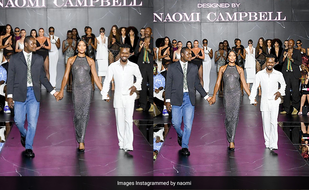Naomi Campbell's Same Iconic Catwalk, Only This Time As A Fashion Designer