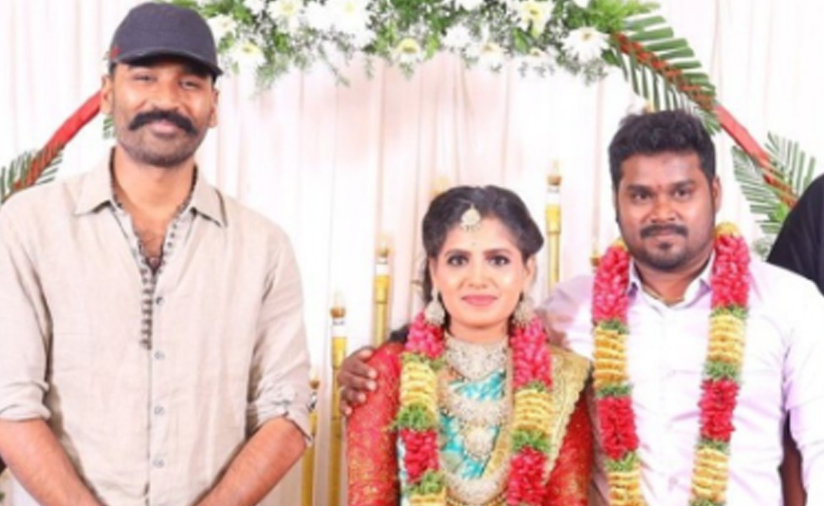 Pics Of Dhanush At His Assistant's Wedding Go Viral